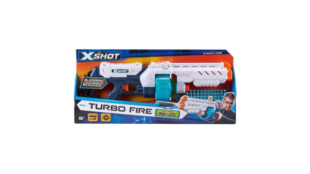 Zuru X-Shot Turbo Fire Blaster + 48 Darts