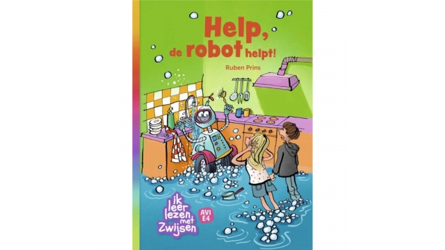 Zwijsen Boek AVI M4 Help de Robot Helpt!